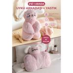 Nandy Home Peluş Tavşan Uyku Arkadaşı ve Dönüşebilen Yastık