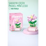 Nandy Home Şakayık Çiçek Model Karakter Figürü 3D Yapı Oyuncakları