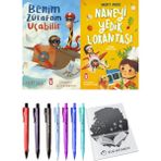 Naneyi Yedik Lokantası ve Benim Zürafam Uçabilir 2'li Set + Hediyeli
