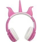 Nanlly Pembe Sevimli 3.5 mm 5.0 Bas Katlanabilir Stereo Kulaklık