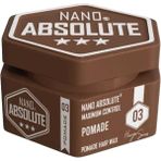 Nano Absolute 140 ml Kahverengi Wax Pomade 03 Kokulu Şekillendirici Balmumu Tüm Saçlar İçin