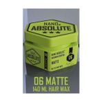 Nano Absolute Saç Matte Hair Wax Orta Sert ve Mat 720013
