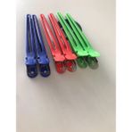 Nano Absolute Saç Pensi Akrobat Pens Clips Toka Renkli 6 Adet