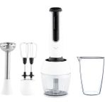Nano Cut B El Blender Seti, Beyaz Renkli, Pratik ve Şık Mutfak Gereci.