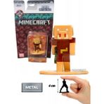 Nano Metalfics Minecraft Metal Döküm Die - Cast Mini Figür - Piglin - 4 cm - Renkli
