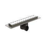 Nano Tm 40 cm Yandan 50 Çıkış Klapeli 6 Adet Duş Kanalı Lineer LKD34