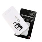 Nano ve Micro Sim Kartları için Sim Kartı Adaptörü