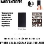 Nanocamcoders 1k ° 1080P Hd Mini Premium Kamera Sesli Video Kablosuz Gizli Güvenlik Kamerası Uzak Izle Ev Ofis Depo ( kamera değildir )