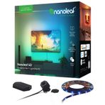 Nanoleaf 4D Ekran Yansıtma + Işık Şeridi Kiti (65 inçe / 165 cm'ye Kadar TV/Ekranlar İçin) – Akıllı RGBW LED Şeridi + Kamera, Thread ve Wi-Fi Destekli; Alexa, Google ve Apple ile Uyumlu
