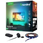 Nanoleaf 4D Ekran Yansıtma + Işık Şeridi Kiti (65 inçe / 165 cm'ye Kadar TV/Ekranlar İçin) – Akıllı RGBW LED Şeridi + Kamera, Thread ve Wi-Fi Destekli; Alexa, Google ve Apple ile Uyumlu