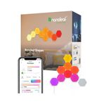 Nanoleaf Akıllı Aydınlatma Shapes,Çok Renkli (RGBW), Modüler Tasarım, Müzik Senkronizasyonu