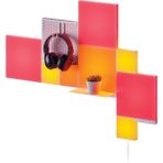 Nanoleaf Kare Blok Akıllı RGBW Duvar Paneli Başlangıç Paketi App Kontrollü,10 Parça, Google Home, Alexa, Razer Chroma, Apple Home Destekli