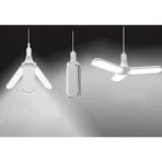 Nanopro Beyaz 3 Kollu Katlanabilir Pervane 42W Tasaruf Led Ampul