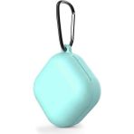 Nanospace Samsung Buds Pro - Buds2 - 2 Pro - Live - Buds Fe - Buds Fe2 - Buds Core Kılıf Askılı Mat Silikon - Turkuaz