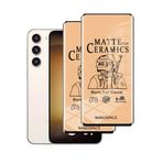 Nanospace Samsung Galaxy S23 Mat Parmak İzi Bırakmayan Esnek Seramik Nano Cam Ekran Koruyucu 2 Adet