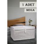 Nanteks 1 Adet Çok Amaçlı Kapaklı Düzenleyici Kutu Hurç 60x40x30 cm
