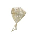 NANZU Sonbahar kırmızı Berry 100% el yapımı tığ saç Bandana saç eşarp üçgen bantlar tığ Hairband kafa fular kadınlar kızlar için