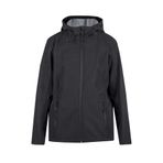 NAP Kadın Siyah Rüzgara ve Suya Dayanıklı Kapüşonlu SoftShell Mont otarzsenin_1031