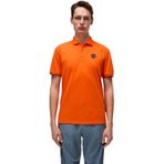 Napapijri E-Badge Sum Relaxed Fit T-Shirt, M, 5003270161, Turuncu, Erkek