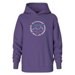 Napapijri Mor Kız Çocuk Yuvarlak Yaka Uzun Kollu Sweatshirt, Mor, 10 Yaş