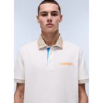 Napapijri NP0A4ID4N1A1-E-ZERI Ss Beyaz Relaxed Erkek T-Shirt - M