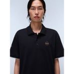Napapijri NP0A4IDA0411-E-BADGE SUM Siyah Relaxed Erkek T-Shirt