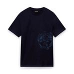 Napapijri NP0A4IEA1761-S-VANNI PRT SS Lacivert Relaxed Erkek T-Shirt