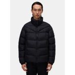 Napapijri NP0A88V39411-A-MOLVENO Stand Siyah Düz Erkek Mont - XL