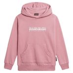 Napapijri Pembe Kız Çocuk Yuvarlak Yaka Uzun Kollu Sweatshirt, Pembe, 8 Yaş