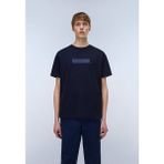Napapijri S-Box Logo 1 Erkek Kısa Kollu T-Shirt - M - Koyu Lacivert