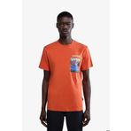 Napapijri S-Canada Erkek Turuncu T-Shirt Np0a4hqma621