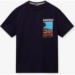 Napapijri S-Comel Ss Erkek T-Shirt - Lacivert