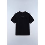 Napapijri S-Umbra Ss Erkek T-Shirt - Siyah