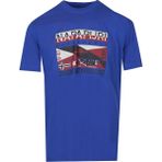 Napapıjrı Skar Erkek T-Shirt NP0A4E36B-B41 - Mavi - 2XL