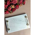 NapkinStore Doğal Mermer Söz-Nişan Tepsisi 20*30 cm / OSZ2112 - 20 x 30 cm