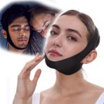 NapNinja: SlumberSaver.Horlama için Çene Kayışı. Likra Malzemeden Yapılmış Ayarlanabilir Çene Kayışı Herkes İçin Uygundur. Ağız Solunumunu ve Ağız Kuruluğunu Etkili Bir Şekilde Önler, Horlama Önleyici