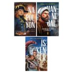 Napolyon - Hannibal - İskender 3 Kitap - Okay Tiryakioğlu