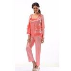 Nar Çiçeği Saten Pijama Takımı - 1413