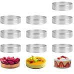 Nar Kalıp Delikli Yuvarlak Tart Kalıbı 10 Lü 6cm