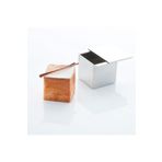 Nar kalıp Narkalıp Kare Kapaklı Küp Kek Ve Krovosan Rpll Kalıbı 8x8cm