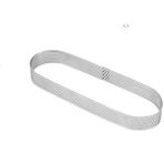 Nar Kalıp Narkalıp Oval Delikli Tart Kalıbı 18,5x6 cm - 1 Adet