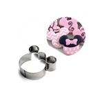 Nar kalıp Narkalıp Paslanmaz Kopat Kurabiye Kalıbı Minnie Mouse Ürün Ölçüleri 8cm
