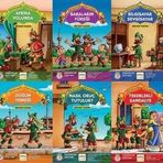 Nar Yayınları - Güler Yüzle Tatlı Söz - Hacivatla Karagöz Dizisi (6 Kitap)(Değerler Eğitimi)
