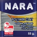 Nara PM25 Metalik Gri 55 gr Polimer Kil