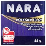 Nara Pm41 Eggplant 55 gr 6'lı Şirink Polimer Kil
