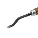 Narex 823700 Profi 6 mm Avuç İçi Düz Uçlu Bükümlü Ahşap Oyma