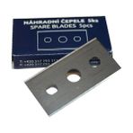Narex 828099 Hobby Plane 44 mm 5 Adet Metal Hobi Rende Yedek Bıçak Tığ