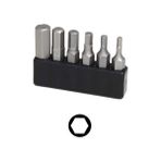Narex 857600 1/4'' 30 mm 6 Parça Allen Bits Uç Seti