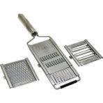 Nargo Lüx 3in1 Çelik Rende 260GR - 02 - Gri