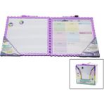 Nargo Orta Manyetik Yazı Tahtası Çift Taraflı Renkli Çerçeve 29X29CM